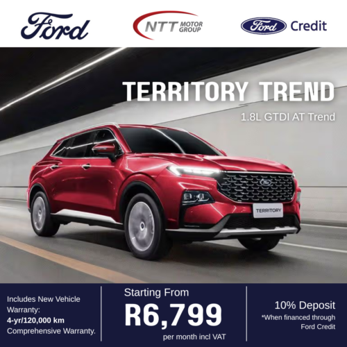 TERRITORY TREND image from NTT Ford