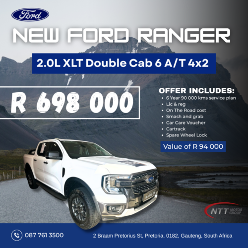 NEW FORD RANGER image from NTT Ford