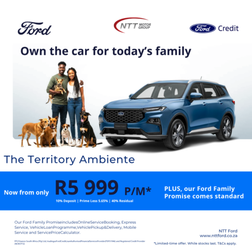 Own the car for today’s family image from NTT Ford