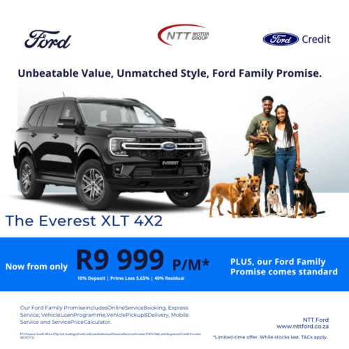 The Everest XLT 4X2 image from NTT Ford