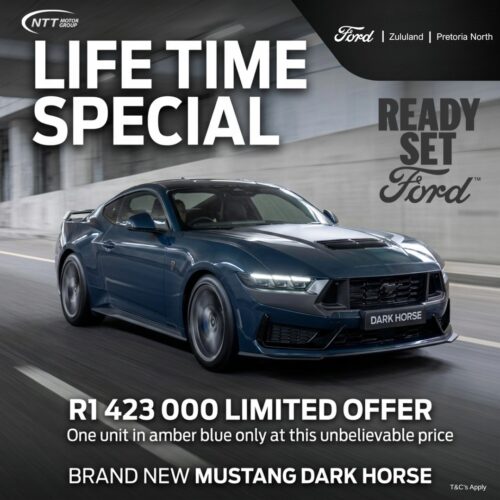 Ford Mustang Dark Horse special offer from NTT Ford