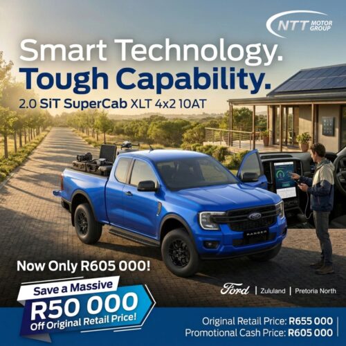 Ford Ranger 2.0 SiT SuperCab XLT 4×2 special offer from NTT Ford
