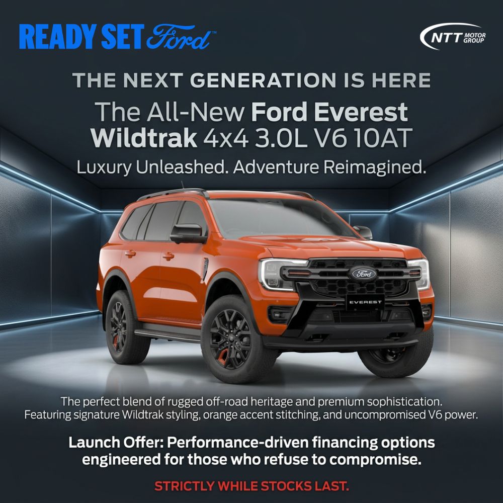 Ford Everest Wildtrak 4×4 3.0L V6 10AT Special Offer