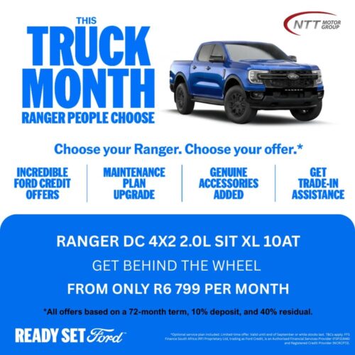 Ford Ranger Double Cab 4×2 2.0L SiT XL 10AT special offer from NTT Ford