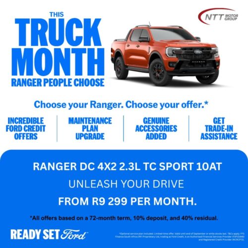 Ford Ranger Double Cab 4×2 2.3L TC Sport 10AT special offer from NTT Ford