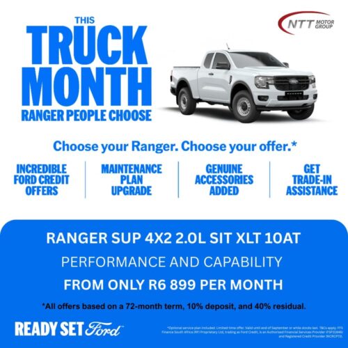 Ford Ranger Super Cab 4×2 2.0L SiT XLT 10AT special offer from NTT Ford