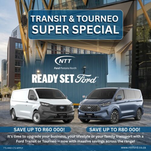 Ford Transit & Tourneo Super Special special offer from NTT Ford